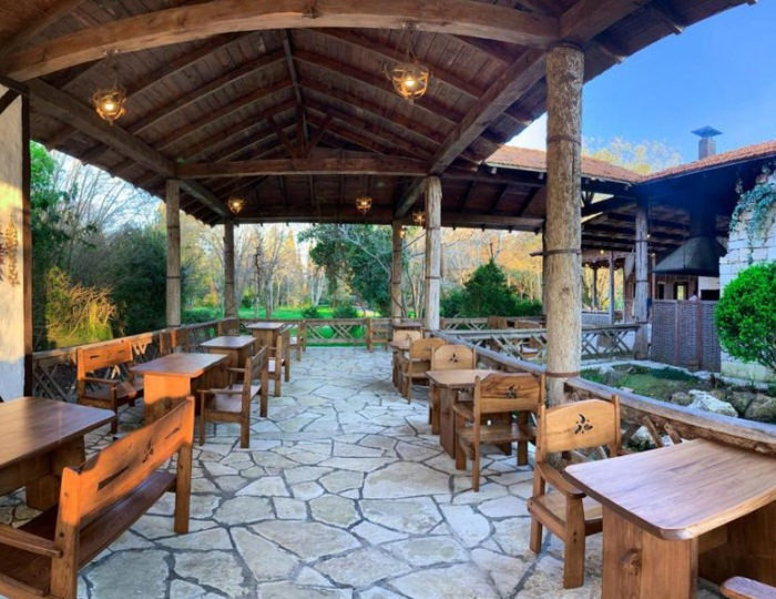 Ресторан «Абхазия» - Санаторий «Самшитовая роща»